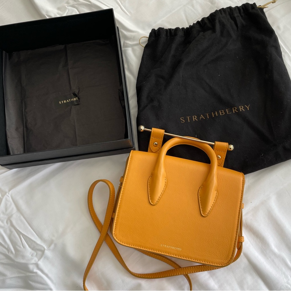 Strathberry MC Nano Crossbody Bag - Blossom colorway